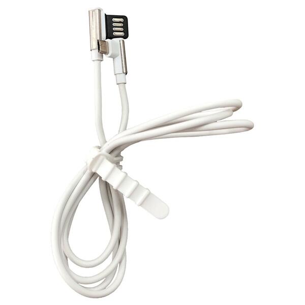 Cabo Micro Usb Em L 90 Graus Carga Rápida 1,2m Dc09 - Ezra