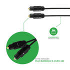 Cabo Optico Toslink Profissional 3m