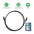 Cabo Optico Toslink Profissional 5m