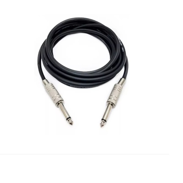 Cabo P10 Mono X P10 Mono  10m - Instrumentos E Áudio Prof