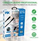 Cabo P10 P10 Mono 100% Cobre Para Instrumentos - 10 Metros