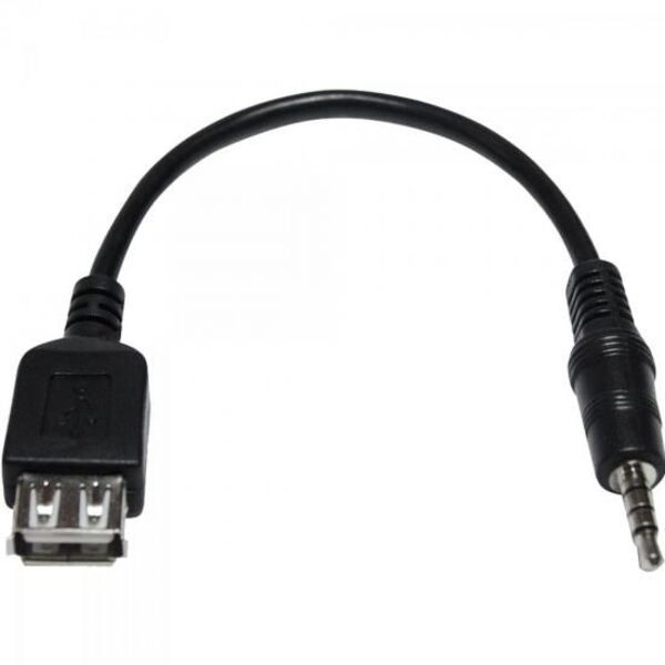 Cabo P2 4c X Usb Femea Cbpd0005 Preto Storm