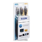 Cabo P2 Elgin P2-macho - 2 Rca-macho 1,5m: Som E Imagem