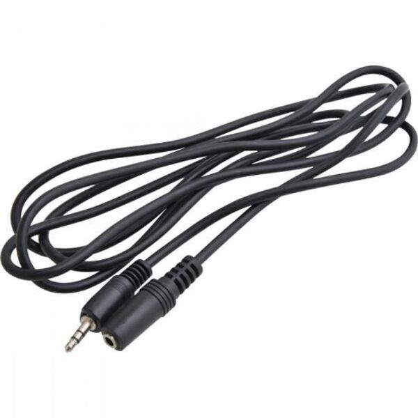 Cabo P2 Estereo X J2 Estereo 1,5m Cbpd0012 Preto Storm