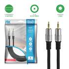 Cabo P2 Fitz - P2 + P2 Estereo Plug Metal - 5m