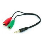 Cabo P3 Macho X 2 P2 Fêmea 20cm Pra Ps4 E Xbox