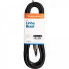 Cabo Para Instrumentos Linha Brasil P10 X P10 7m Preto Hayonik