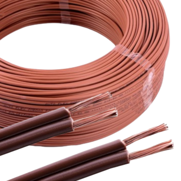 Cabo Paralelo 2x1,5mm 100 Metros Marrom