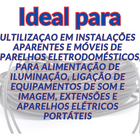 Cabo Paralelo 2x1,5mm Preto rolo 10 Metros