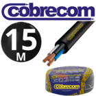 Cabo Pp 3 Vias Fio De Energia  3x4,00mm Com 15 Metros