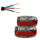 Cabo Pp 3x6mm Extensor De Cobre 3 Vias De 15 Metros Preto