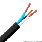 Cabo Pp 500v Pvc 3x2,50mm Preto 70g 100 Metros