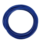 Cabo Pp Elétrico Emborrachado Cor Azul Rolo Com 10m