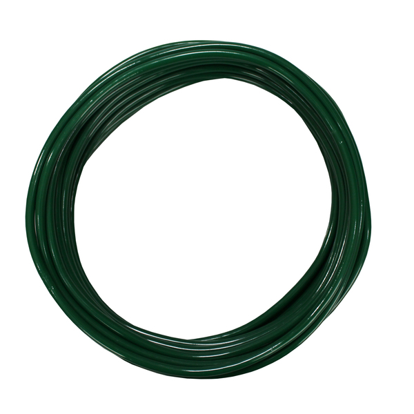 Cabo Pp Elétrico Emborrachado Cor Verde Rolo Com 10m