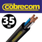 Cabo Pp Fio Tripolar Extensor 3x4,00mm Rolo Com 35 Metros