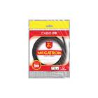 Cabo PP Flexivel 3x1,5mm 5Metros Preto Megatron