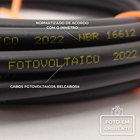 Cabo Pv 6mm² 22 Metros Mc4 Ligação Painel Solar S/tubular - S