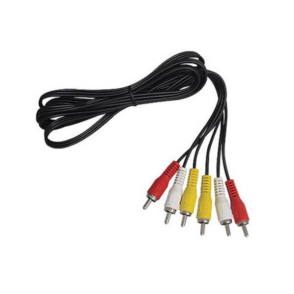 Cabo Rca 3  3 Rca 1.50m Niquel Pix 018-1210