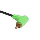 Cabo Rca Technoise Series 100 5,00 Metros 4 Mm Conector Pvc 9