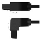 Cabo Sata Ugreen Us217 P Sata 3 Ângulo Reto E 90° 0.5m Preto