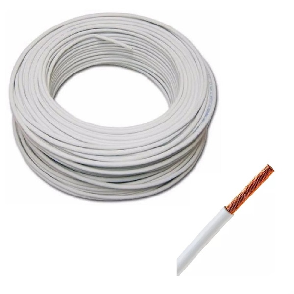 Cabo Silicone 200G 750Vca Branco 0,75 Mm² 100 Metros