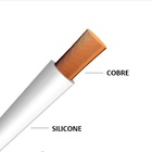 Cabo Silicone 200° 750vca Branco 2,50 Mm² 100 Metros