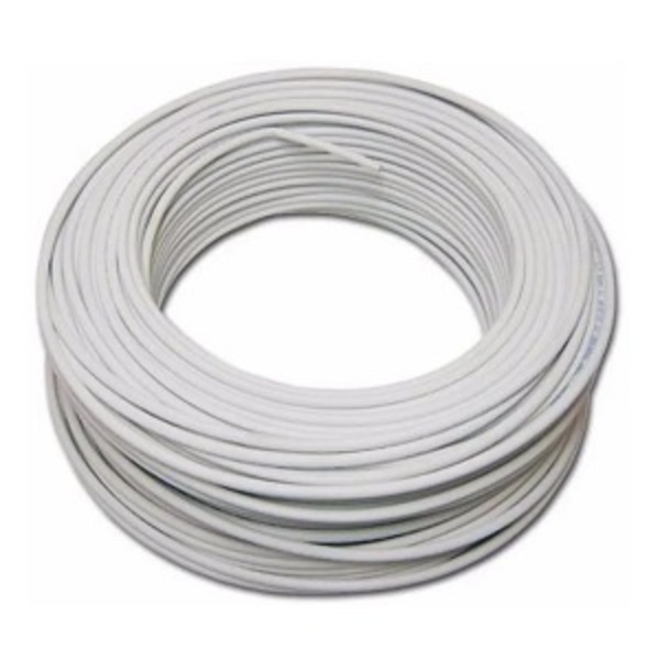 Cabo Silicone 200° 750vca Branco 2,50 Mm² 100 Metros