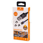 Cabo Smartzla Sat-c005 Magnético Usb 2.0 Com Conexão Usb-c/v8