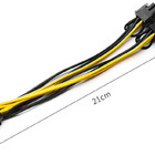 Cabo Splitter Y Energia Pci-e 8 Pinos 2x Pci-e 8pin Gpu