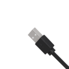 Cabo Tipo C Mobile -  + Usb A Macho - 5gb - 1.20m - Preto