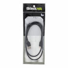 Cabo Tipo C USB 3.1 para USB-A 3.0 Android 1 Metro Preto Tblack