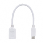 Cabo Tipo C X USB F 3.0 OTG 15cm Dualcomp