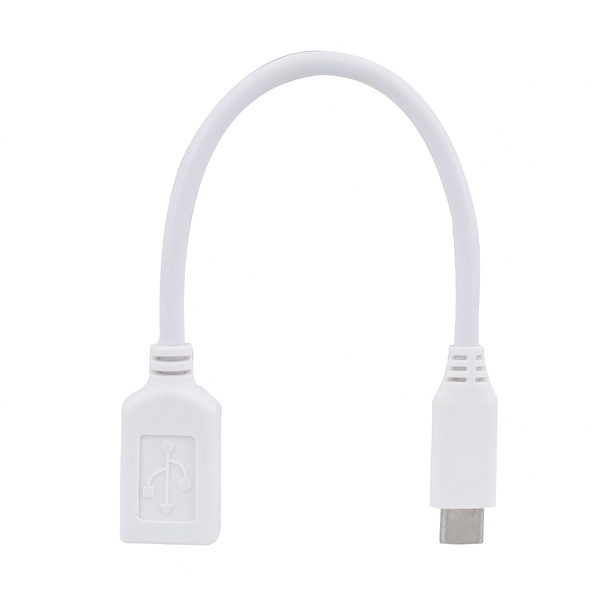 Cabo Tipo C X USB F 3.0 OTG 15cm Dualcomp