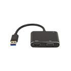 Cabo Up Usb Am 3.0 2.0/ Hdb15f+hdmi