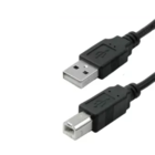 Cabo Usb 2 Metros Usb A Macho X Usb B Macho 2.0 Preto - 5+