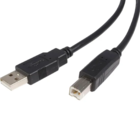 Cabo Usb 2 Metros Usb A Macho X Usb B Macho 2.0 Preto - 5+