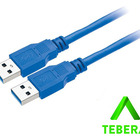 Cabo Usb 3.0 A Macho X Usb A Macho 5m Azul