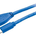 Cabo Usb 3.0 Tipo C X Micro B - 1m Cor Azul