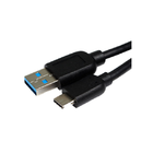 Cabo USB 3.1 Tipo-C M X USB-A M 3.0 1metro Tblack