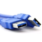 Cabo Usb 3.1 - Usb A Macho + Usb A Macho 3.1 - 3m - Azul