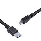 Cabo Usb A 2.0 Macho Para Mini Usb B Macho 28awg Puro Cobre 2