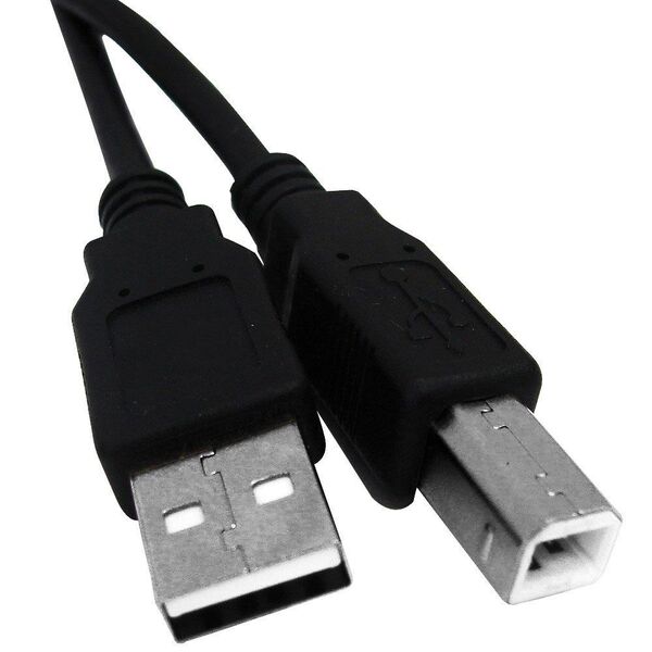 Cabo Usb A Macho Para Usb B Macho 2.0 5 Metros