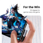 Cabo Usb Angular Ugreen Usb C 2.0 Macho 5a 3metros Preto