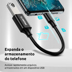 Cabo Usb-c Para Usb 3.0 Femea 0 2 Metro Comtac 9337