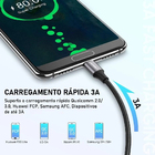 Cabo Usb-c Para Usb A Ugreen Usb 2.0 Carregamento 3a 0,25m
