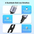 Cabo Usb-c Para Usb A Ugreen Usb 2.0 Carregamento 3a 0,25m