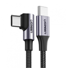 Cabo Usb C Ugreen Para Usb C 90° Macho/macho 3 Metros Preto
