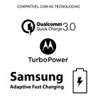 Cabo Usb Celular Turbo Tipo C 4,8a 24w Fast Charge Blindado P