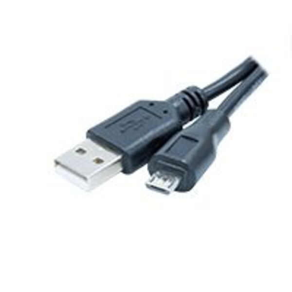 Cabo Usb Evus A Macho X Micro 4 Pinos 1.8m C-009 Preto