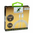 Cabo Usb Light 8p 30a 1,0m Branco